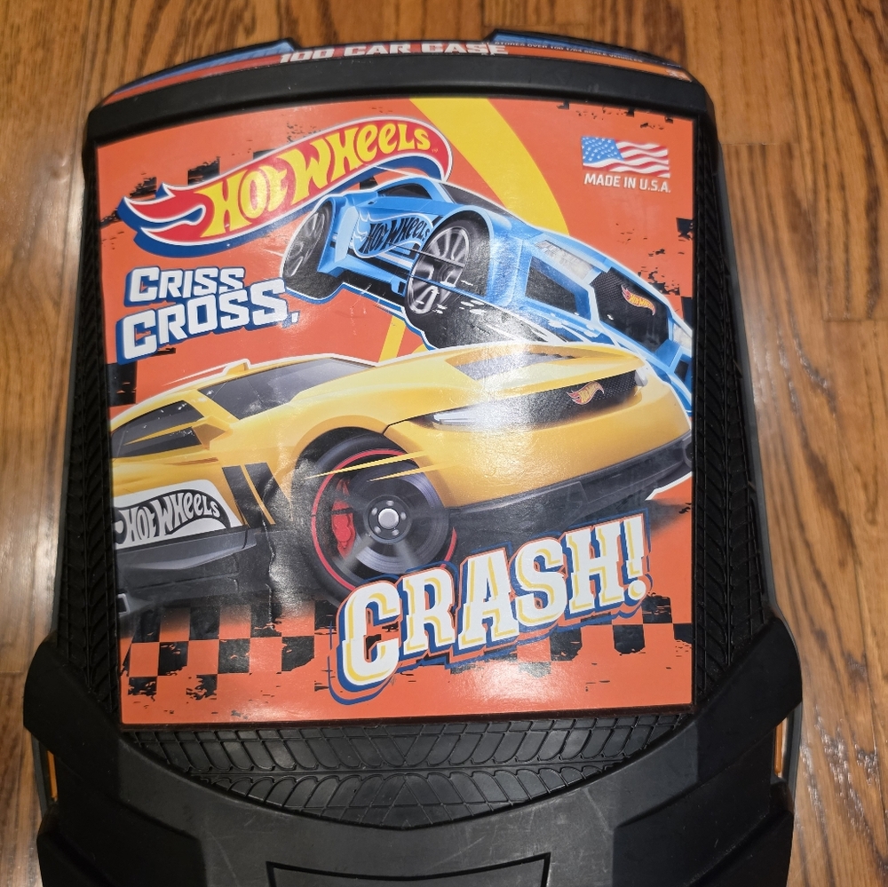 Hot Wheels 100 Car Handle Wheels Case Toy Carrying Case